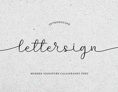 FREE | Lettersign Script