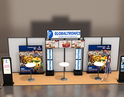 Booth Design 3 x 6 meters