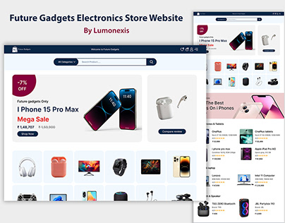 Electronics Store Website