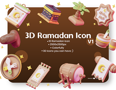 3D Ramadan Icon V1