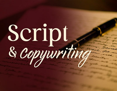 Script and copywriting