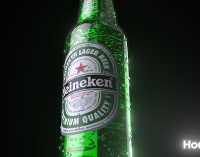 Heineken Beer Product Animation