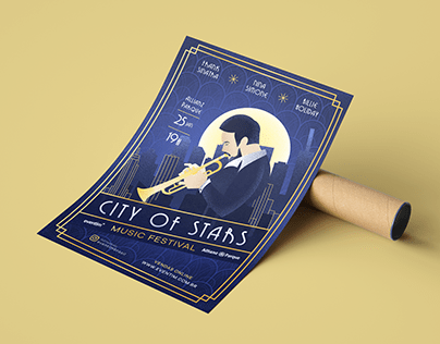 City of Stars - Music Festival Poster