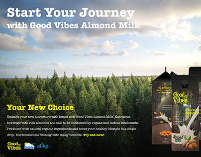 Project thumbnail - Good Vibes Almond Milk