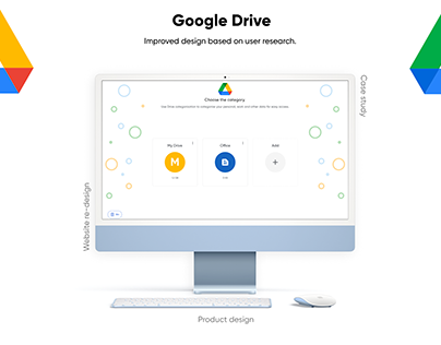 Web case study and redesign of Google Drive
