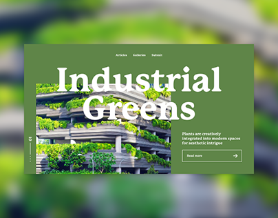 Industrial Greens Concept