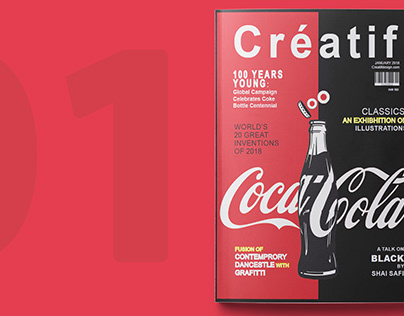Coca Cola - Magazine Design