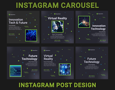 Instagram post and carousels design