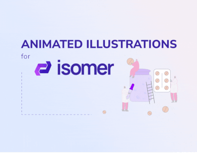 Lottie animations for isomer.ai