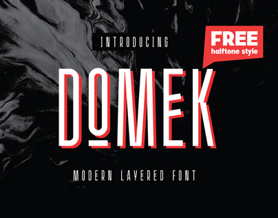 Domek - Free Font