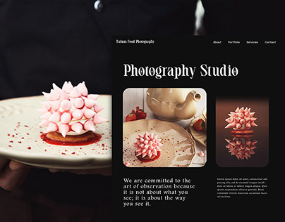 Tulum Photography Studio Website
