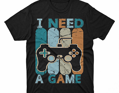 Gamer t-shirt design. games t-shirt design.