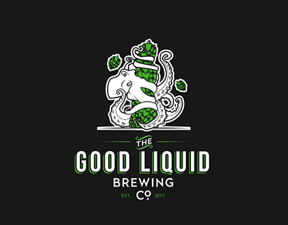 The Good Liquid Brewing Co. Logo