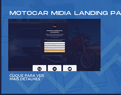 Página de vendas - MotoCar Midia