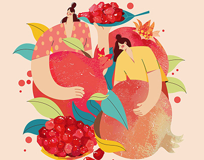 2022 Fruit Packaging Series Illustrations｜ 2022水果包装系列插画