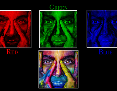 RGB(red, green, blue) COLOR SEPERATION