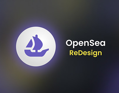 Project thumbnail - OpenSea NFT Marketplace ReDesign