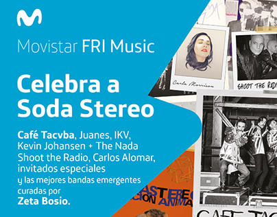 Movistar FRI Music Celebra a Soda Stereo