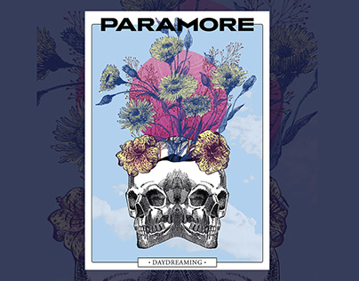 Paramore music poster