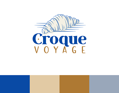 Logo & Branding Design - Croque Voyage | Panadería