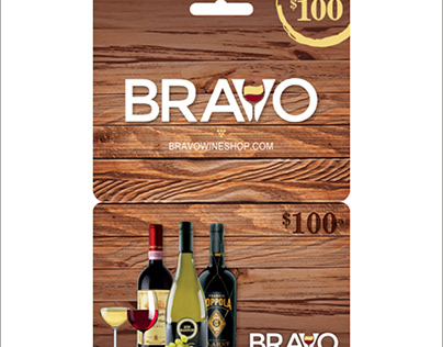 Bravo Wineshop Gift Card