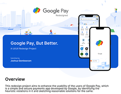 Google Pay UI/UX Redesign
