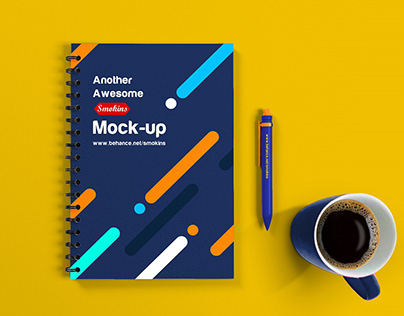 Free Notebook Mock-up