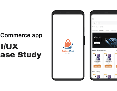 E-Commerce app UI/UX Case Study