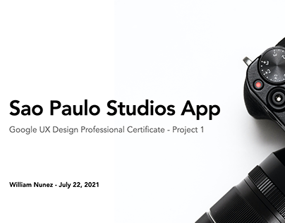 Case Study - Google UX Design Certificate - Project 1