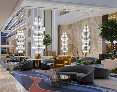 Hilton Astana - A Mesmerizing Hotel Furnished by BRABBU