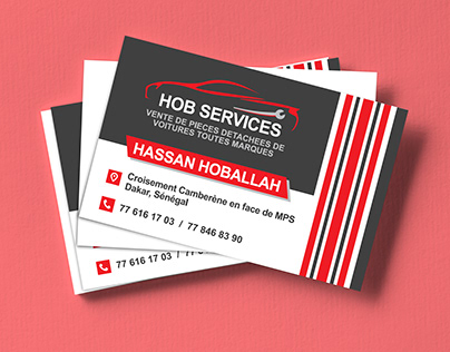 Business Card : Hob Services