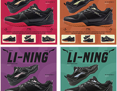 Li-Ning Ultra III Limited Edition Badminton Shoes