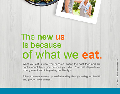 A Smart AD : What you eat. Click to see the Ad.
