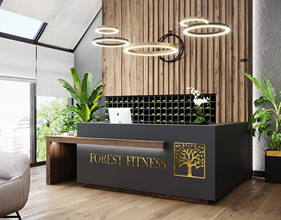 Visualization of the fitness club "Forest Fitness"