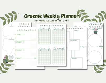 Greenie Weekly Planner