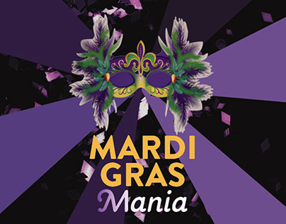 (DGD305) Mardi Gras Mania Mag. Ad