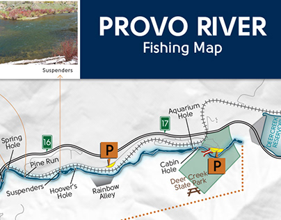 River Maps: Provo River, South Fork of the Snake River