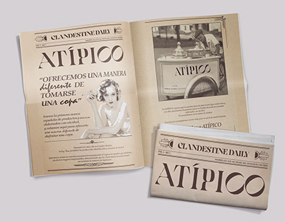 Newspaper ATÍPICO - Clandestine Daily