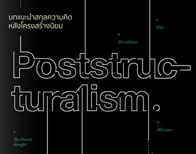 Book cover "Introducing Poststructuralism"