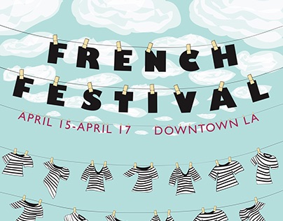 French Festival Poster
