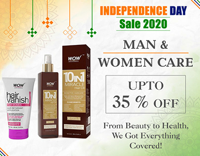 Mens & Womens Care Independence Day Sale 2020!!!