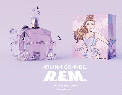 r.e.m fragrance brand stunt