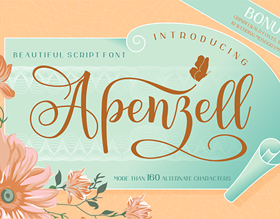 Apenzell Script font