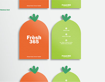 FRESH365︱Branding Design︱Minimarket