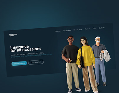 Insurance Company | Landing Page