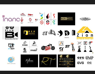 20 Logo Designs (My own new designs for my clients)