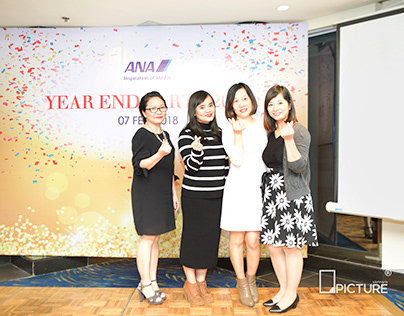 Chụp ảnh sự kiện tiệc cuối năm công ty ANA