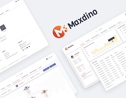 Maxdino - multi-level marketing web app (English)