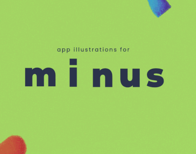 MINUS - app illustrations