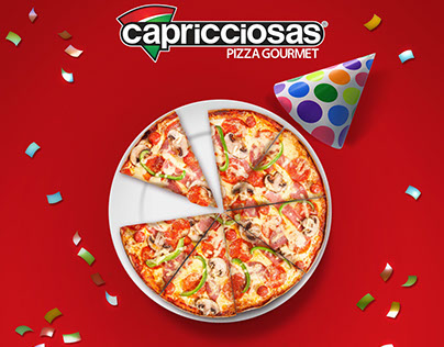 "Come Pizza NO PASTEL" for Capricciosas Pizza Gourmet